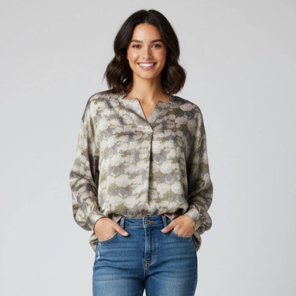 The Korner Women's Patterned Blouse